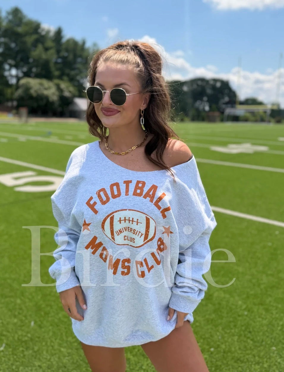 Football Moms Club Crewneck