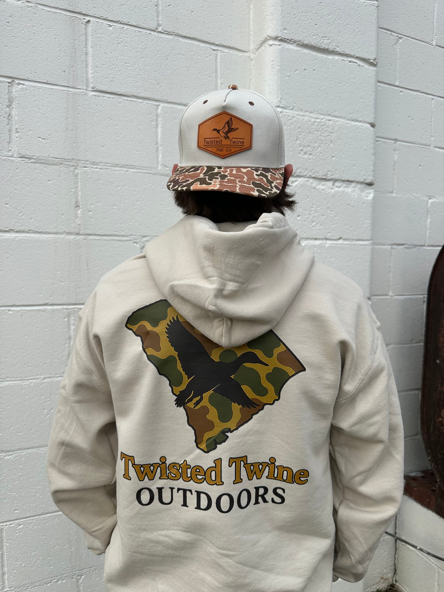 Twisted Twine Mens Hoodie