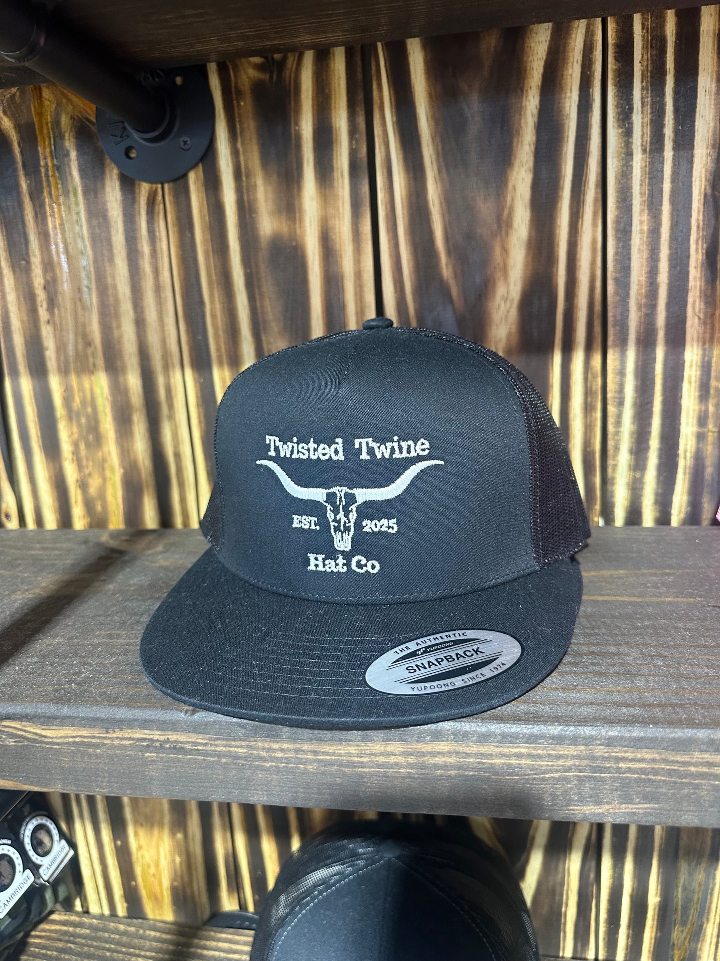 Twisted Twine Embroidered Hat