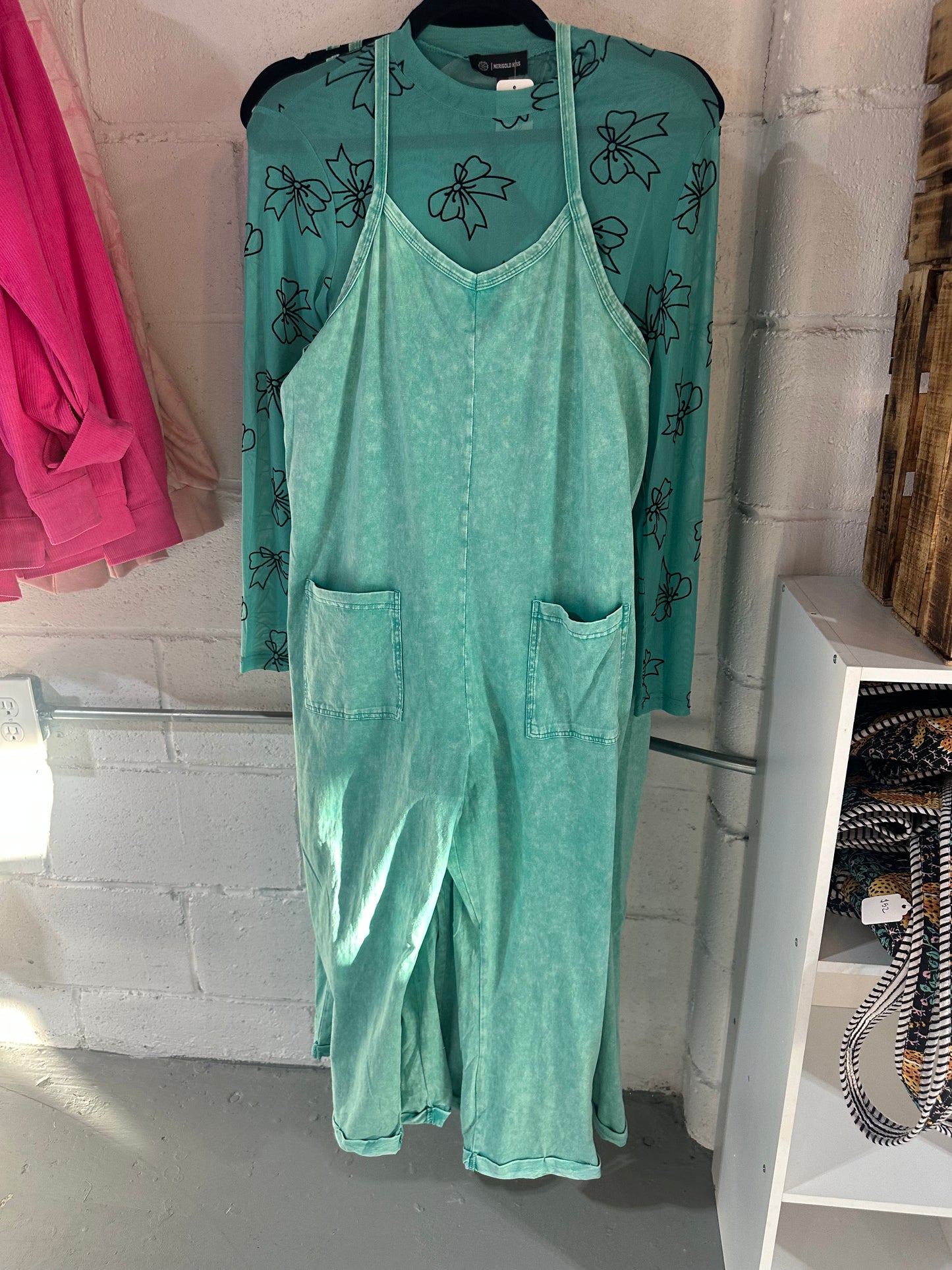 Turquoise Jumpsuit