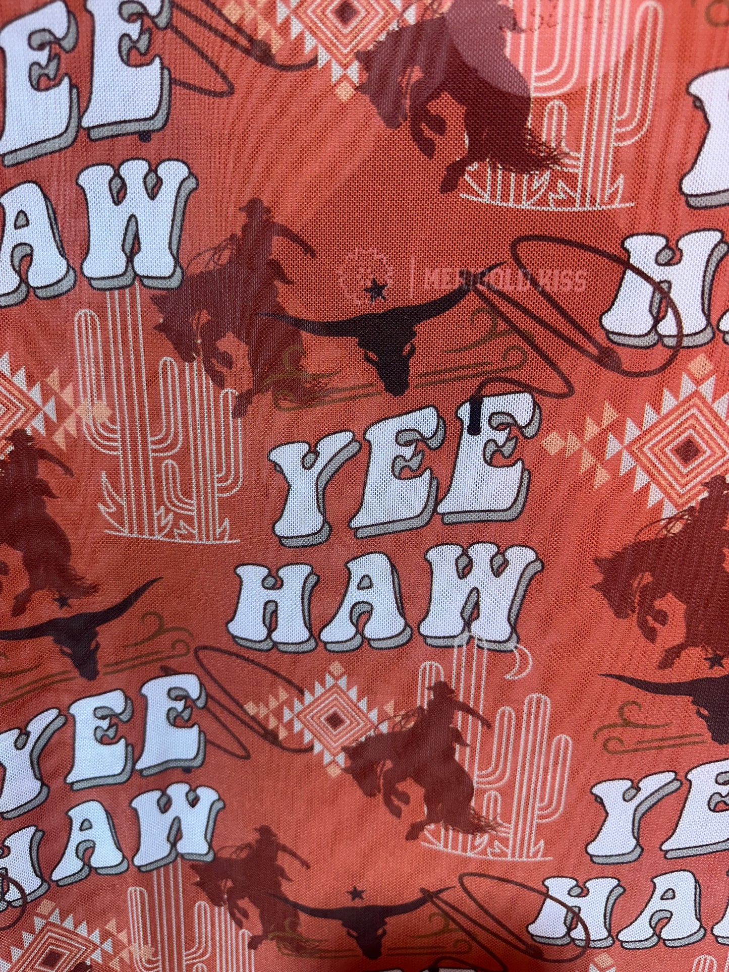 Yeehaw Mesh Top