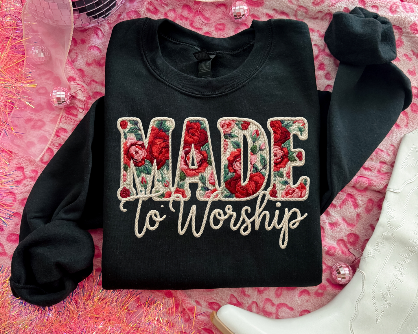Made to Worship Crewneck
