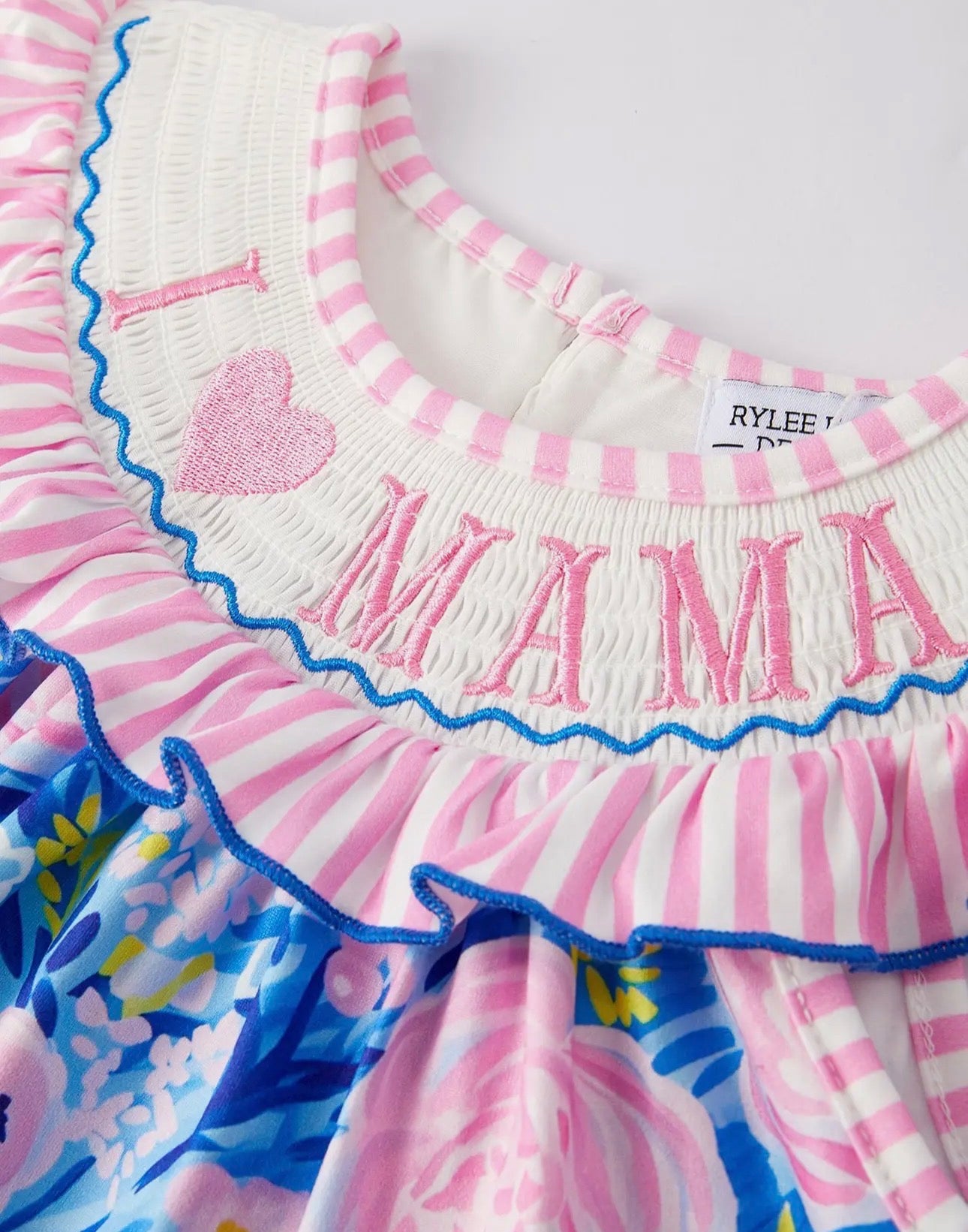 I love Mama Smocked Dress