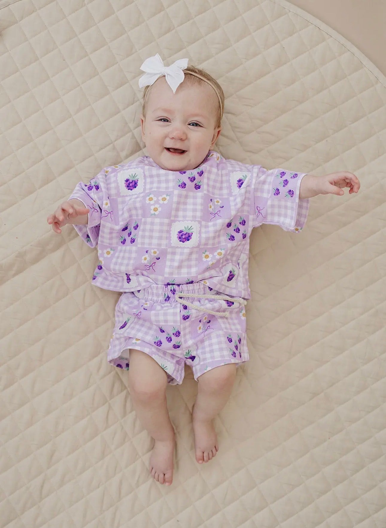 Rasberry Shorts Set