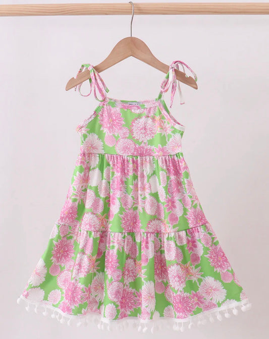 Pink Floral Dress