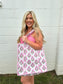 Pink Floral Tote