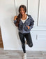 BIRDIE Full Zip Blackout Duck Camo Jacket