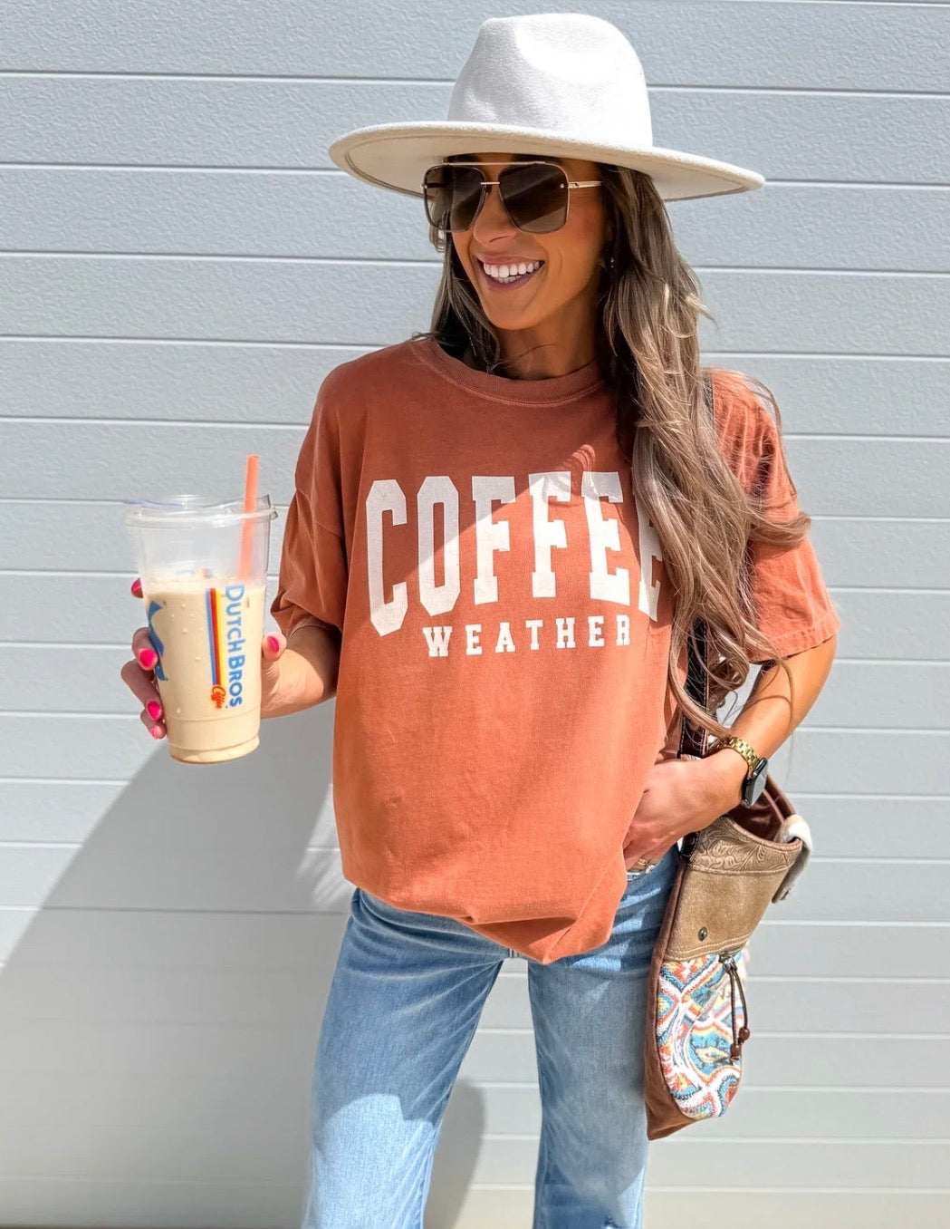 Coffee Weather Graphic Tee