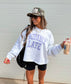 Probably Late Cropped Crewneck
