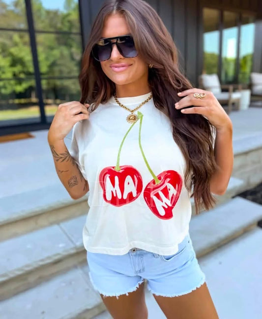 Cherry Mama Graphic Tee