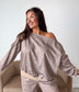 BIRDIE PREORDER Off The Shoulder Pullover