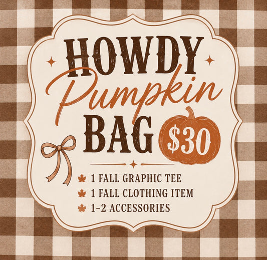 Fall Mystery Bags