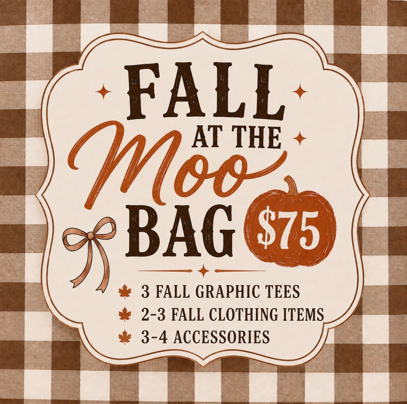 Fall Mystery Bags