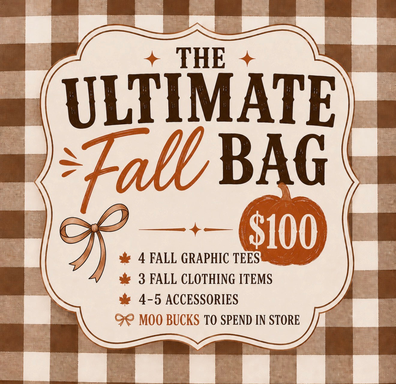 Fall Mystery Bags