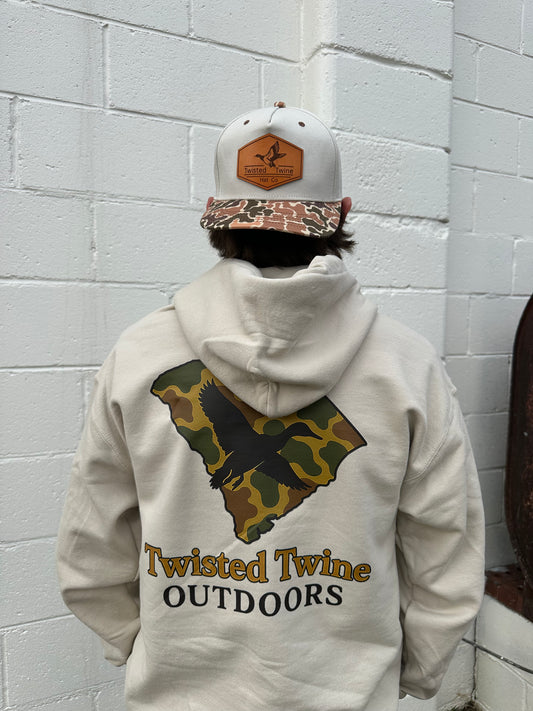 Twisted Twine Mens Hoodie