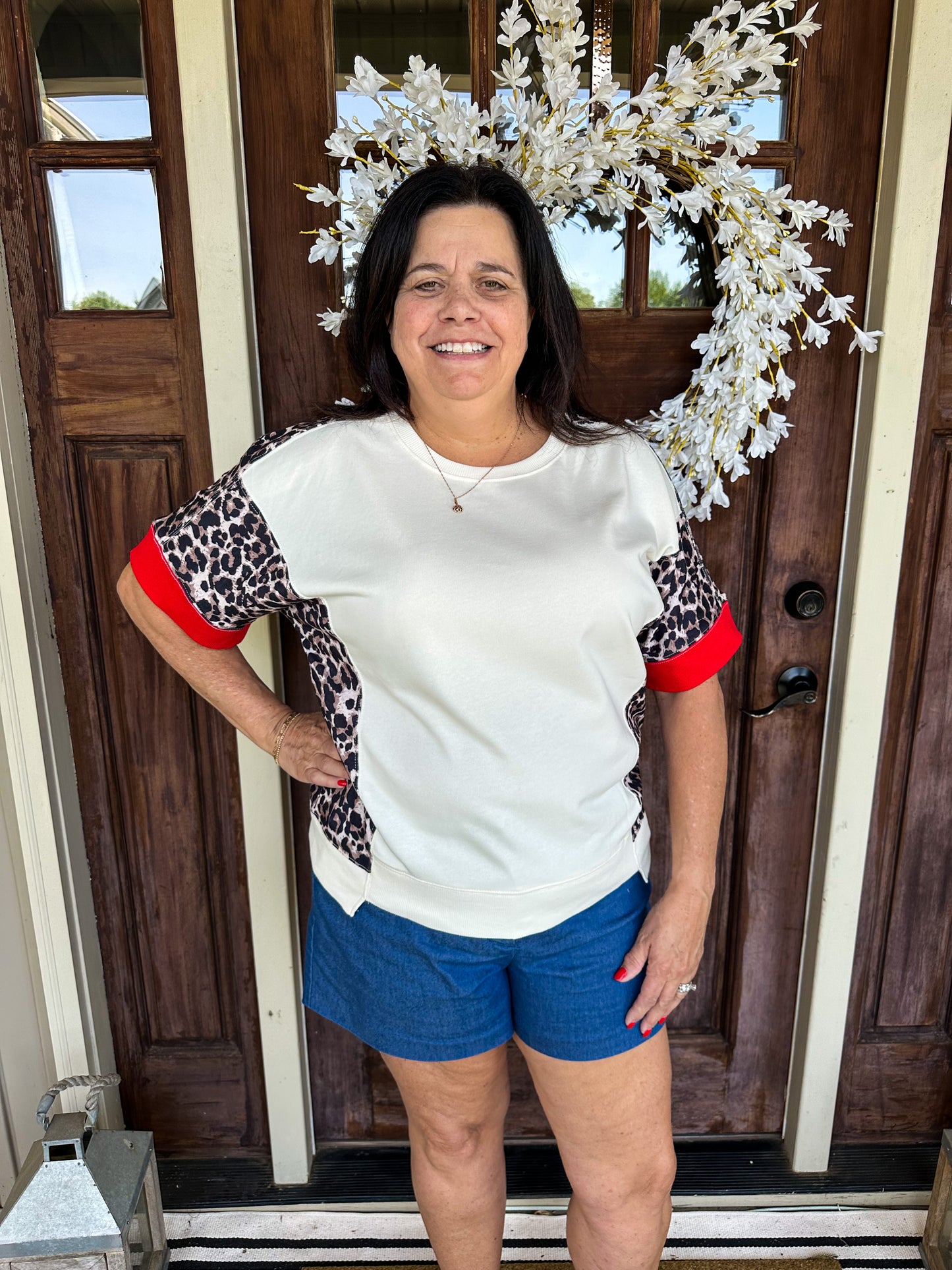 Leopard Top