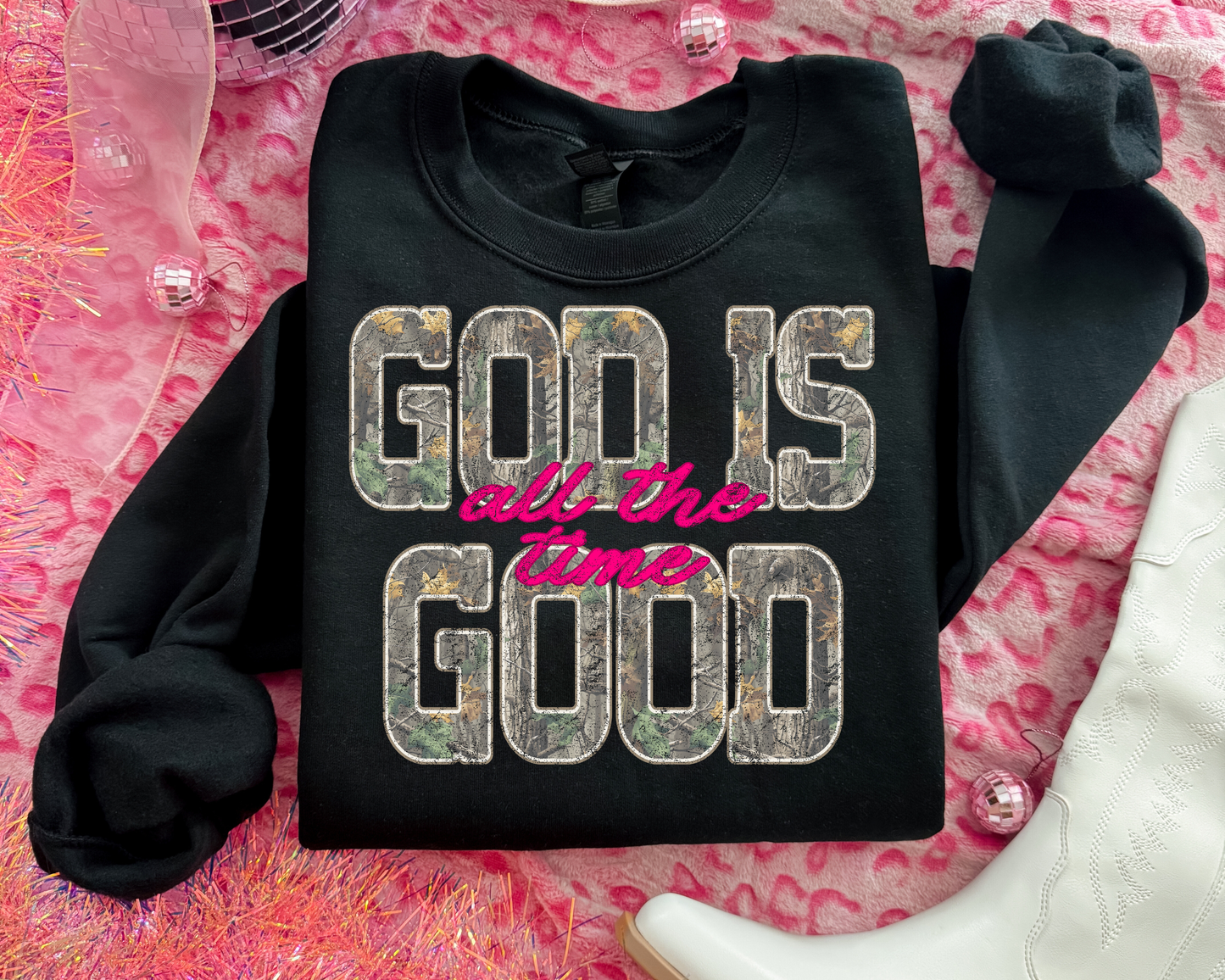 God is Good Crewneck