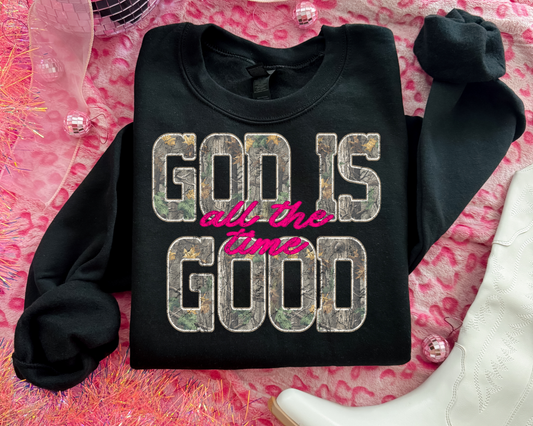 God is Good Crewneck