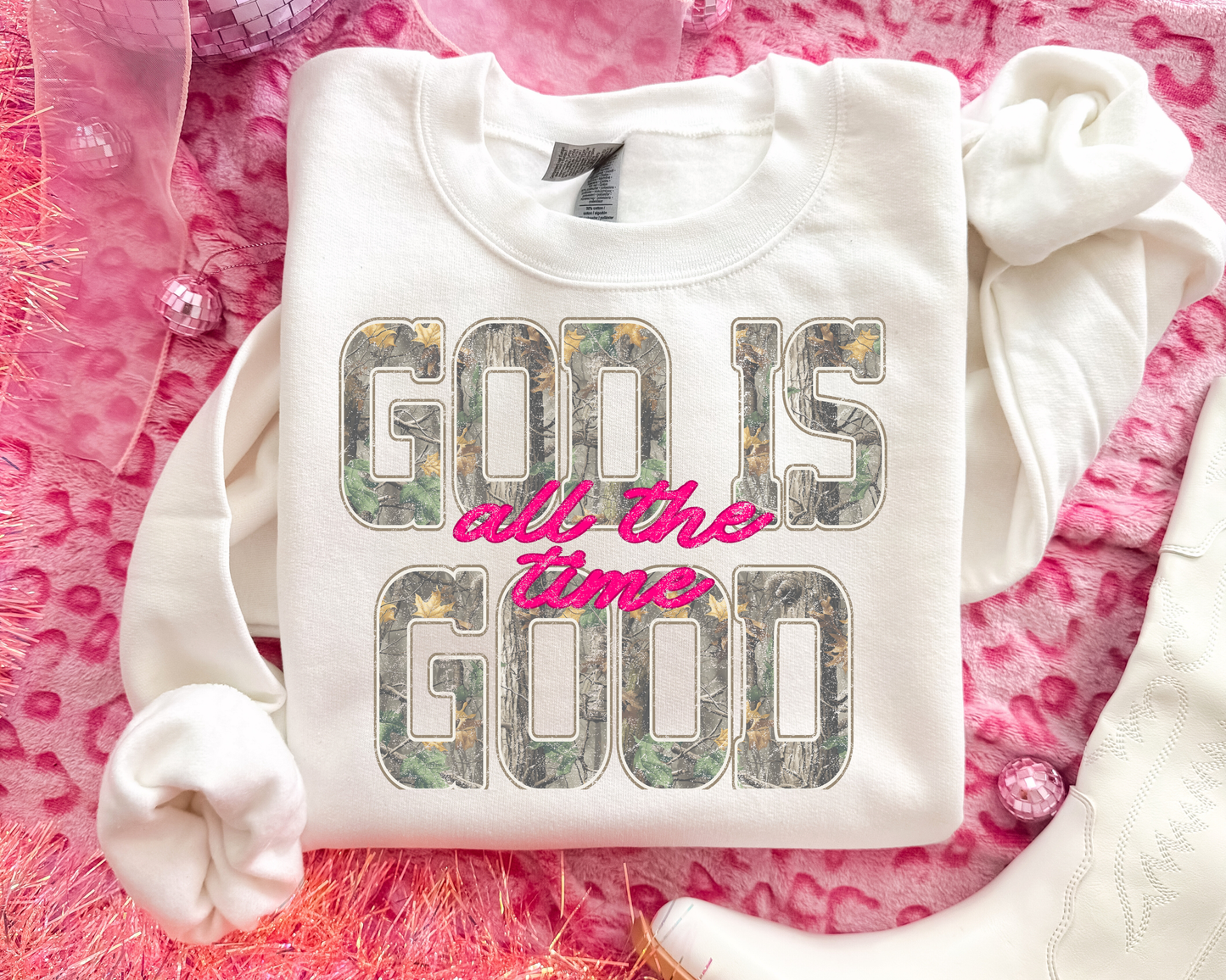 God is Good Crewneck