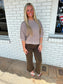 Zenana Dark Chocolate Denim