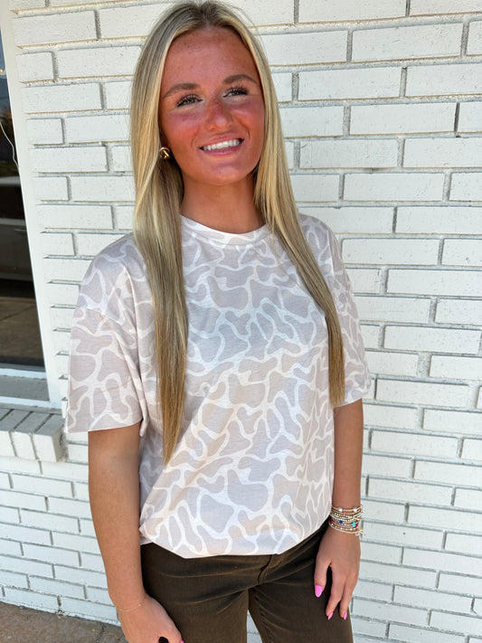 Birdie Camo Top