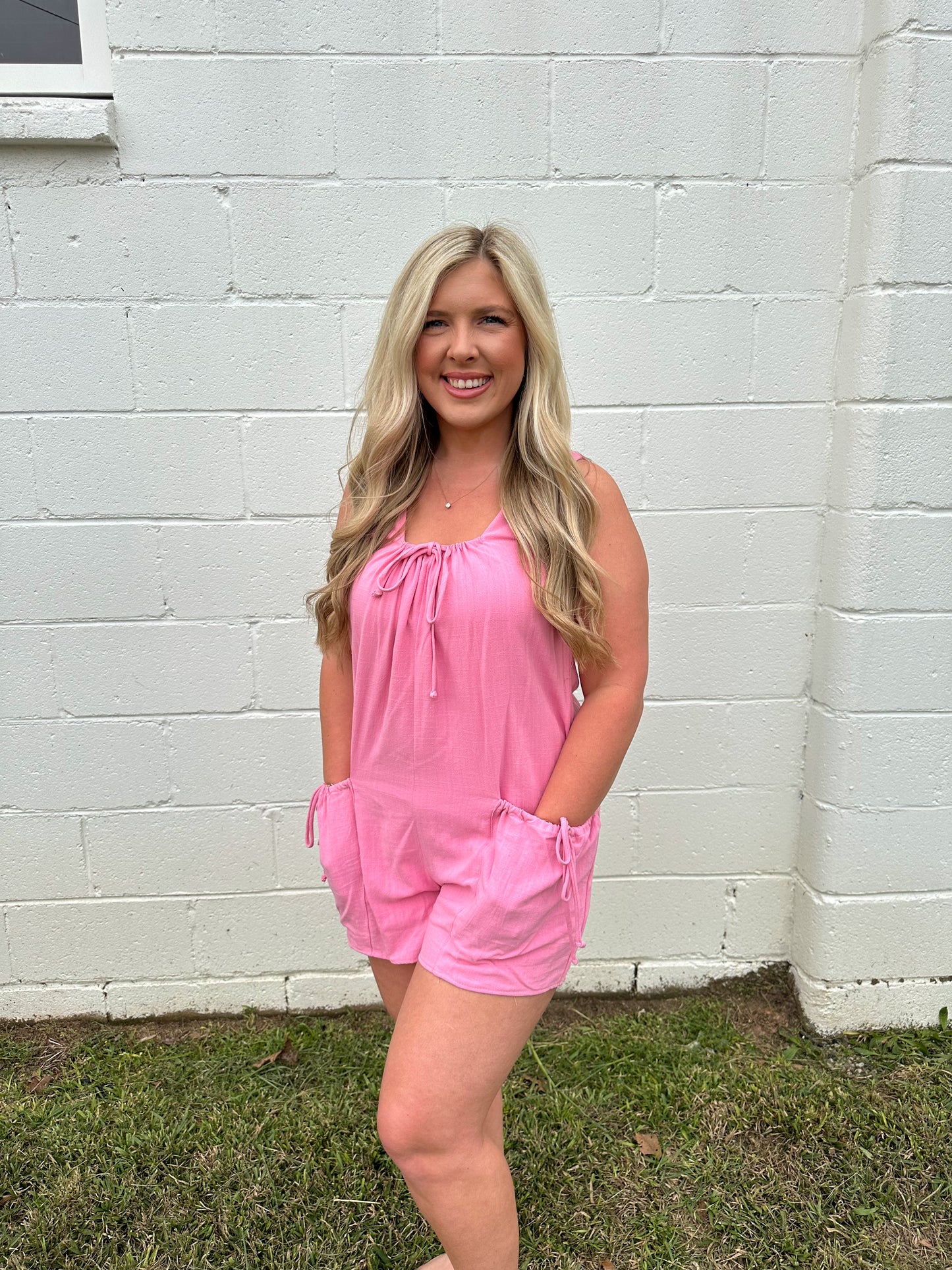 Pretty in Pink Romper