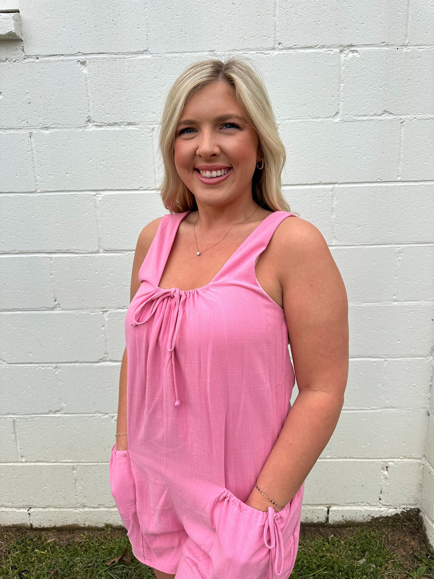 Pretty in Pink Romper