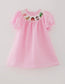 Farm Smocked Embroidered Dress