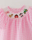 Farm Smocked Embroidered Dress