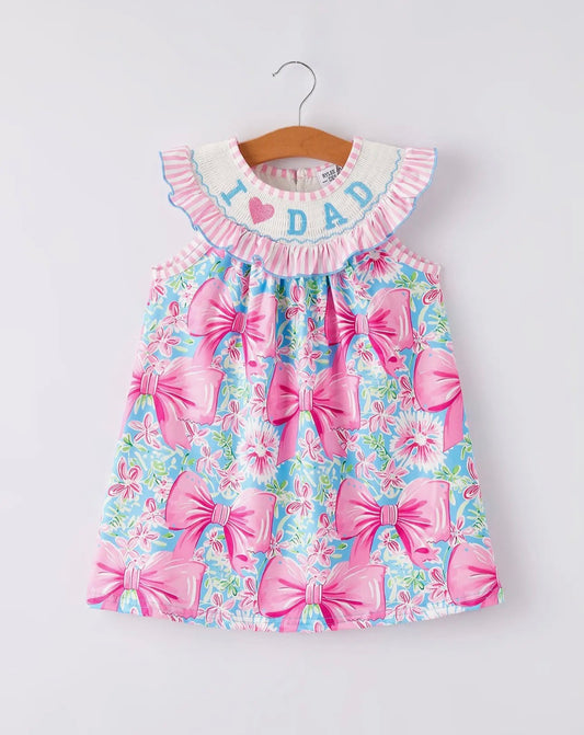 I love Dad Floral Dress