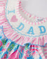 I love Dad Floral Dress