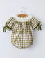 Green Plaid Fish Bubble