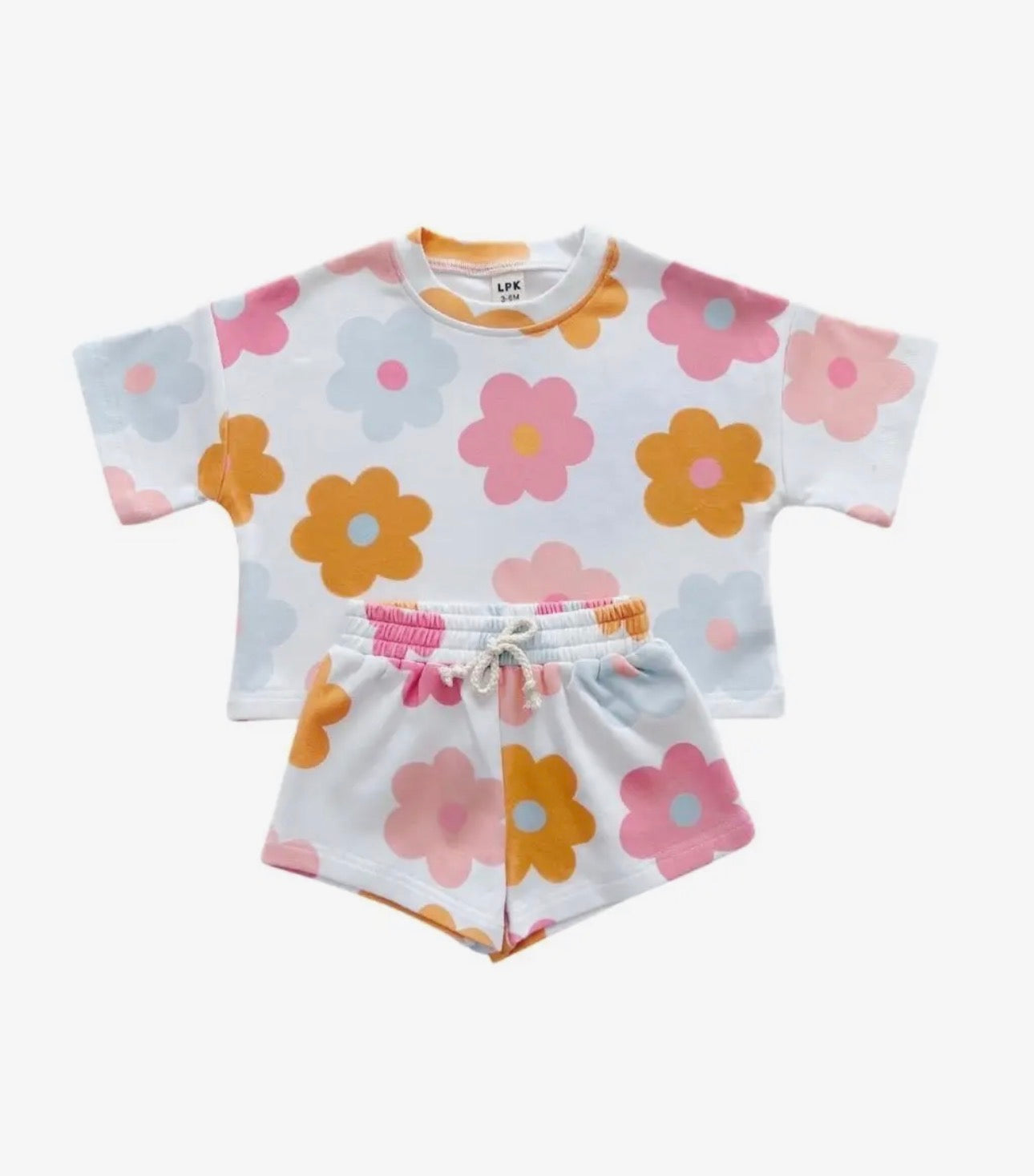 Daisy Pop Shorts Set