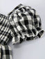 Plaid Girl Smocked Bloomer Set