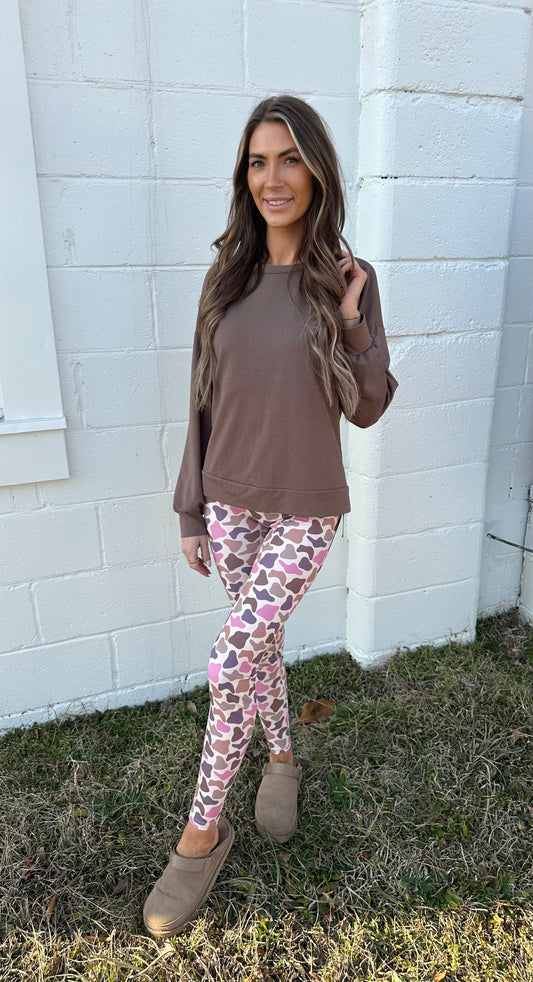 Camo Leggings - Flirty Duck Print